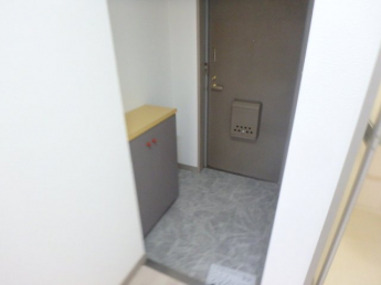 シンプルで使いやすい玄関です