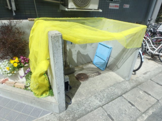 ゴミ置き場です
