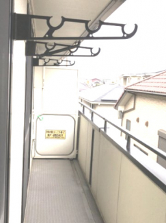 バルコニー付きです