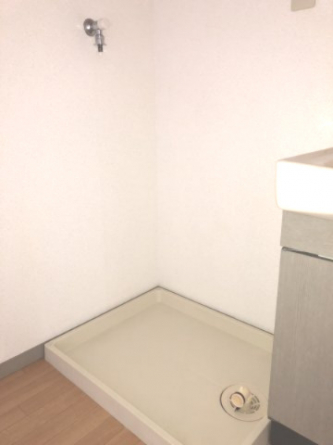 洗濯置き場です