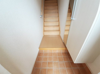 きれいな玄関です