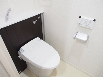 清潔感のあるトイレです