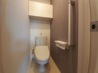 トイレもきれいです