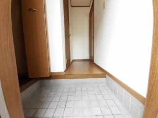 毎日通る玄関はこちらです