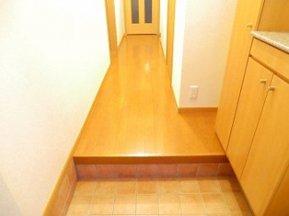 毎日通る玄関はこちらです