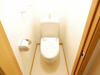 トイレもきれいです
