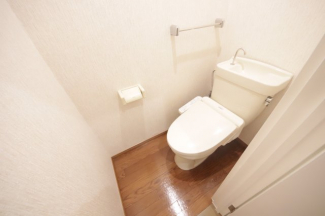 コンパクトで使いやすいトイレです