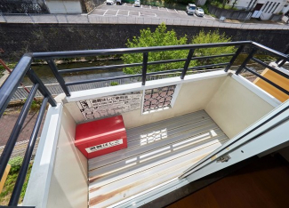 東面バルコニー