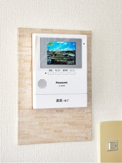 カラーモニター付きインターホン