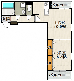 【間取り】