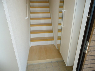 きれいな玄関です
