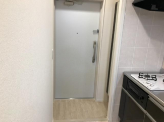 土間と室内がフラットな玄関