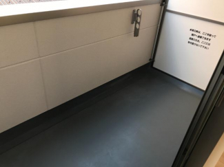 干してる洗濯物が外から見えないベランダ