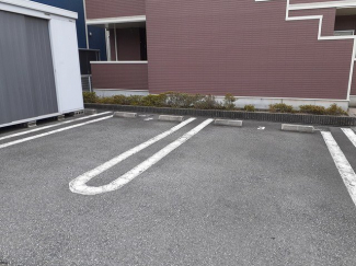 駐車場に車を止められます
