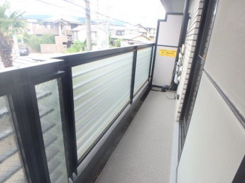 お洗濯の干せるバルコニー