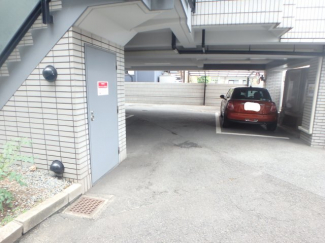 駐輪場です