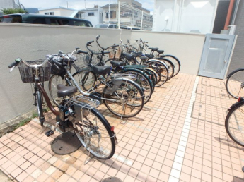 駐輪スペースです