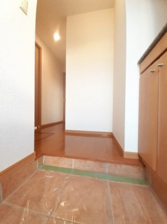 毎日通る玄関はこちらです