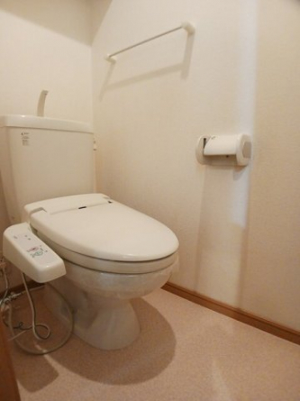 トイレもきれいです