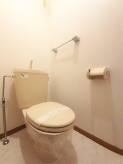 清潔感のあるトイレです