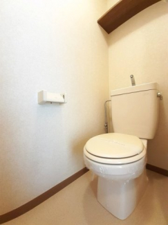 トイレもきれいです
