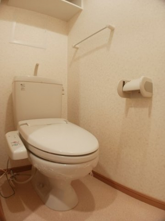 コンパクトで使いやすいトイレです