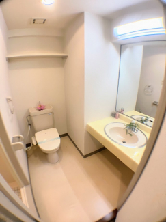 トイレもきれいです