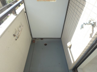 洗濯機置場です