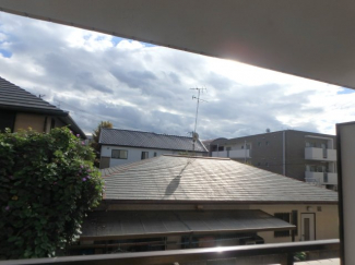 バルコニーからの景色です
