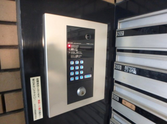 オートロックつきです