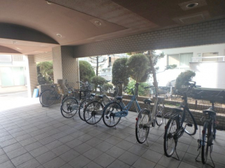 駐輪スペースです