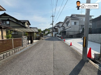 前面道路です。