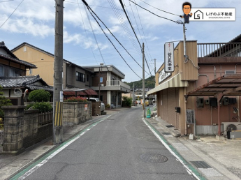 前面道路です。