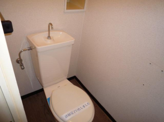 コンパクトで使いやすいトイレです