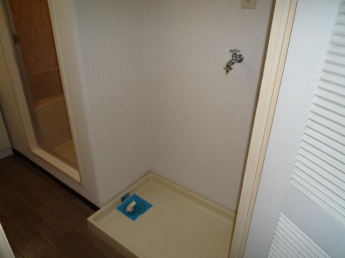 洗濯機置き場です