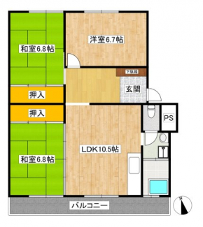 間取り図です