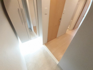 きれいな玄関です