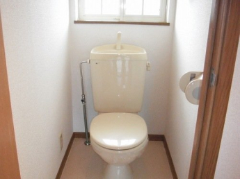 清潔感のあるトイレです