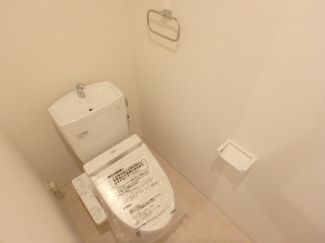 ゆったりとした空間のトイレです