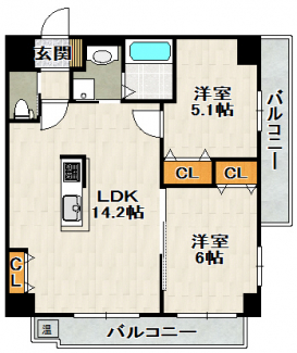 【間取り】