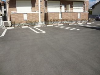 駐車場に車を止められます