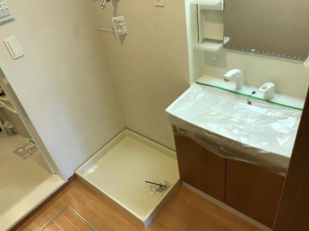 ボウルが広くて使いやすい洗面台