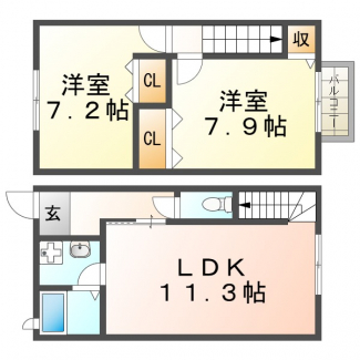 【間取り】