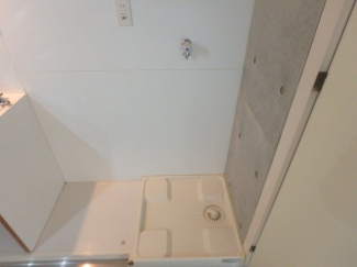洗濯機置き場です