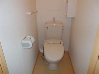 トイレもきれいです