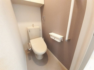 トイレもきれいです