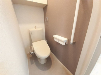 トイレもきれいです