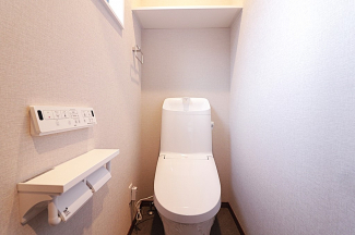 トイレもきれいです