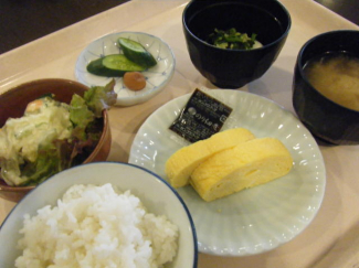 朝食例