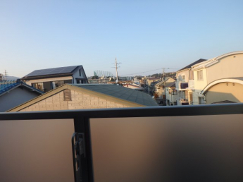 バルコニーからの景色です